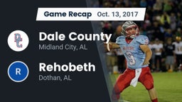 Recap: Dale County  vs. Rehobeth  2017