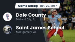 Recap: Dale County  vs. Saint James School 2017