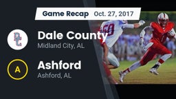 Recap: Dale County  vs. Ashford  2017