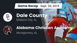 Recap: Dale County  vs. Alabama Christian Academy  2019