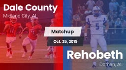 Matchup: Dale County High vs. Rehobeth  2019