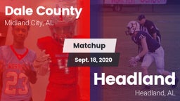 Matchup: Dale County High vs. Headland  2020