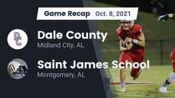 Recap: Dale County  vs. Saint James School 2021
