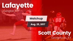 Matchup: Lafayette High vs. Scott County  2017