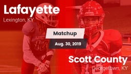 Matchup: Lafayette High vs. Scott County  2019