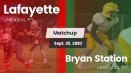 Matchup: Lafayette High vs. Bryan Station  2020