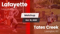 Matchup: Lafayette High vs. Tates Creek  2020