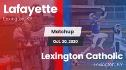 Matchup: Lafayette High vs. Lexington Catholic  2020