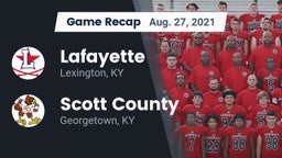 Recap: Lafayette  vs. Scott County  2021