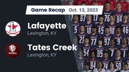 Recap: Lafayette  vs. Tates Creek  2023