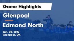 Glenpool  vs Edmond North  Game Highlights - Jan. 20, 2022