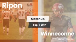 Matchup: Ripon  vs. Winneconne  2017