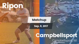 Matchup: Ripon  vs. Campbellsport  2017