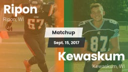 Matchup: Ripon  vs. Kewaskum  2017