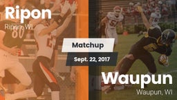 Matchup: Ripon  vs. Waupun  2017
