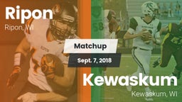 Matchup: Ripon  vs. Kewaskum  2018