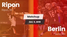 Matchup: Ripon  vs. Berlin  2018