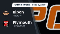 Recap: Ripon  vs. Plymouth  2019