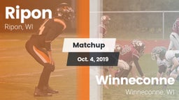 Matchup: Ripon  vs. Winneconne  2019