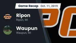 Recap: Ripon  vs. Waupun  2019