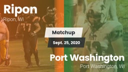 Matchup: Ripon  vs. Port Washington  2020