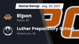 Recap: Ripon  vs. Luther Preparatory School 2021