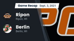 Recap: Ripon  vs. Berlin  2021