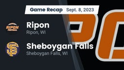 Recap: Ripon  vs. Sheboygan Falls  2023
