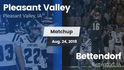 Matchup: Pleasant Valley vs. Bettendorf  2018