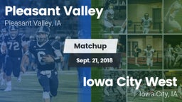 Matchup: Pleasant Valley vs. Iowa City West 2018
