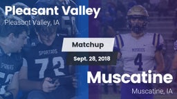 Matchup: Pleasant Valley vs. Muscatine  2018