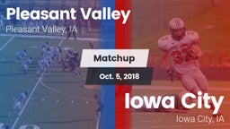 Matchup: Pleasant Valley vs. Iowa City  2018