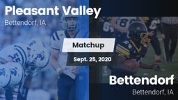 Matchup: Pleasant Valley vs. Bettendorf  2020