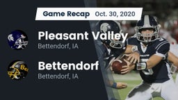 Recap: Pleasant Valley  vs. Bettendorf  2020