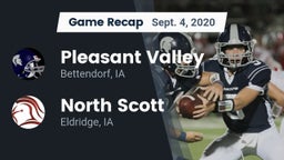 Recap: Pleasant Valley  vs. North Scott  2020