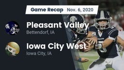 Recap: Pleasant Valley  vs. Iowa City West 2020