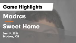 Madras  vs Sweet Home  Game Highlights - Jan. 9, 2024