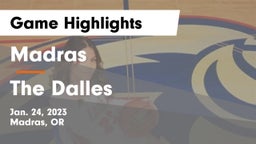 Madras  vs The Dalles Game Highlights - Jan. 24, 2023