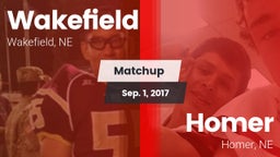 Matchup: Wakefield High vs. Homer  2017