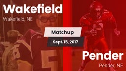Matchup: Wakefield High vs. Pender  2017