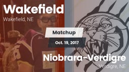 Matchup: Wakefield High vs. Niobrara-Verdigre  2017