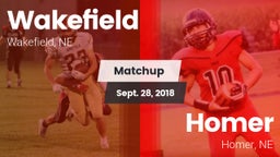 Matchup: Wakefield High vs. Homer  2018