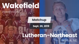 Matchup: Wakefield High vs. Lutheran-Northeast  2019