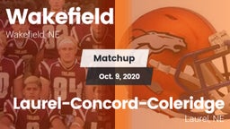 Matchup: Wakefield High vs. Laurel-Concord-Coleridge  2020