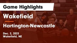 Wakefield  vs Hartington-Newcastle  Game Highlights - Dec. 2, 2023