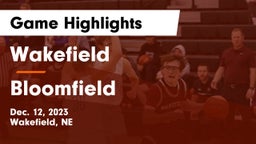 Wakefield  vs Bloomfield  Game Highlights - Dec. 12, 2023