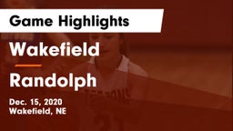 Wakefield  vs Randolph  Game Highlights - Dec. 15, 2020