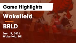 Wakefield  vs BRLD Game Highlights - Jan. 19, 2021