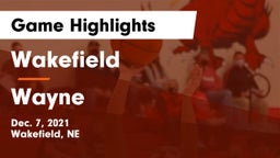 Wakefield  vs Wayne  Game Highlights - Dec. 7, 2021