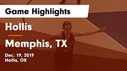 Hollis  vs Memphis, TX Game Highlights - Dec. 19, 2019